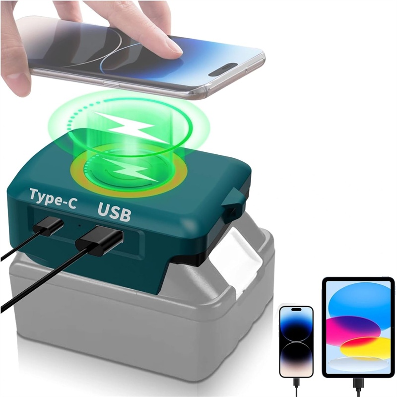 Phone Accessories Types - For Makita 18V Wireless Phone Charger