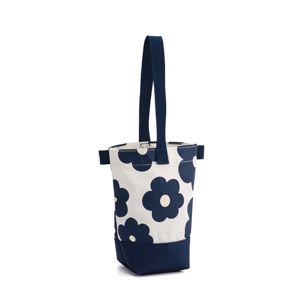 Phone Accessories For Travel - Outdoor Canvas Cup Bag Printed Water