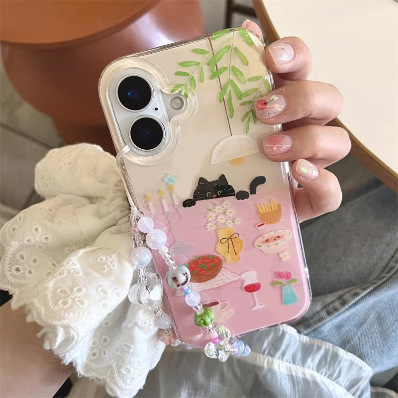 Phone Accessories For Girls - Ins Girl Cute Dining Table Little