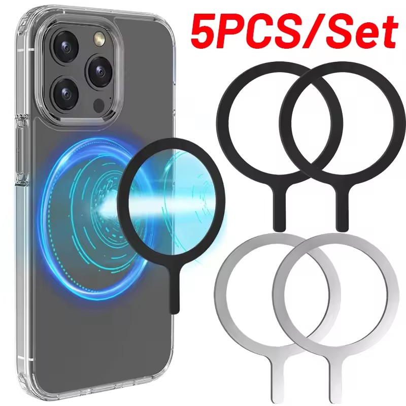 Phone Accessories And Gadget - 5-1pcs Sticker Ring For Magsafe Wireless