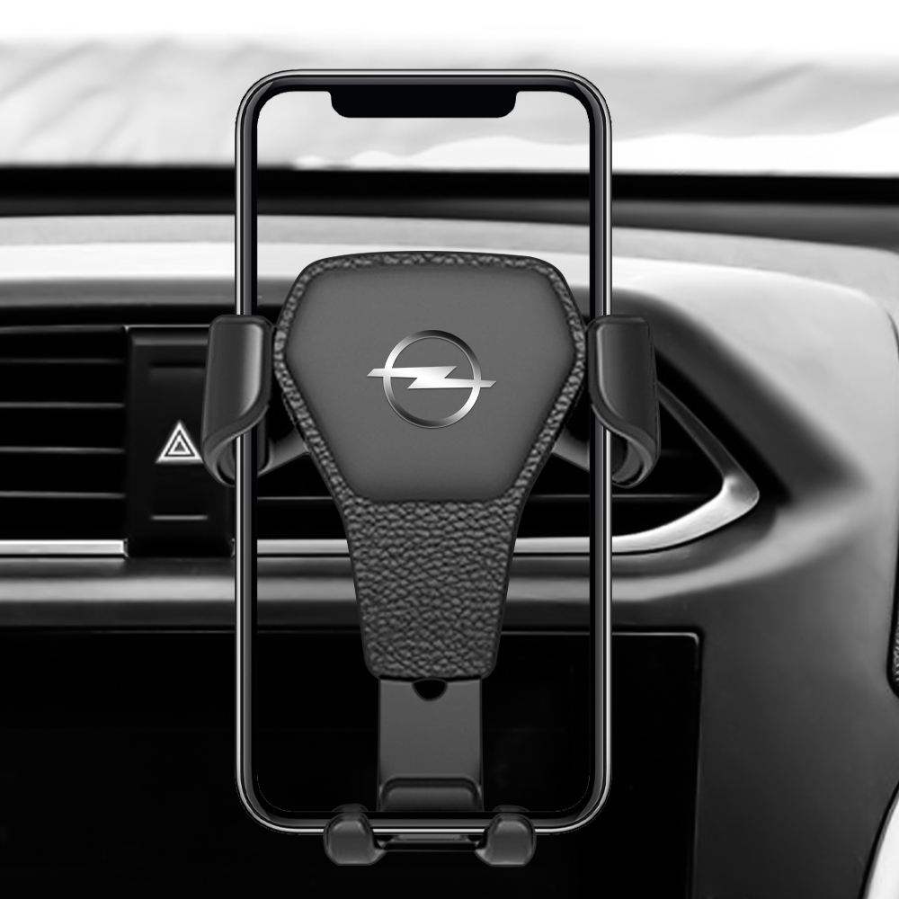 Phone Accessories Logo - AdjustableCar Logo Mobile Phone Stand Bracket