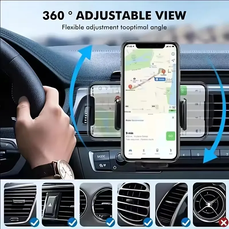 Car Phone Holder Car Air Vent  - огляд і ціна Phone Accessories And Gadget