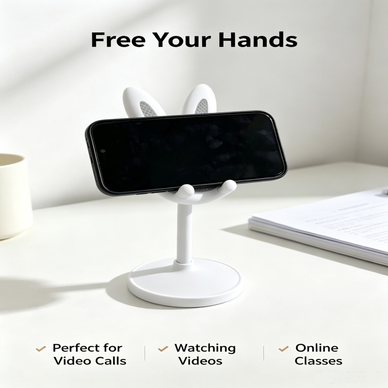 Cute Bunny Phone Stand Adjusta - огляд і ціна Desk Phone Stand