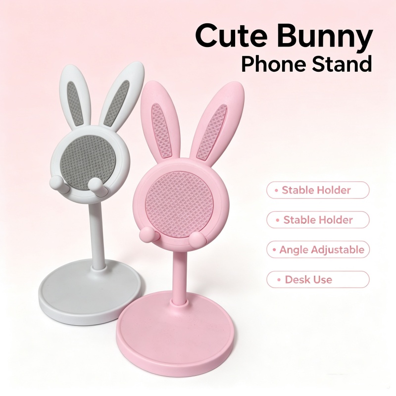 Cute Bunny Phone Stand Adjusta - огляд і ціна Desk Phone Stand