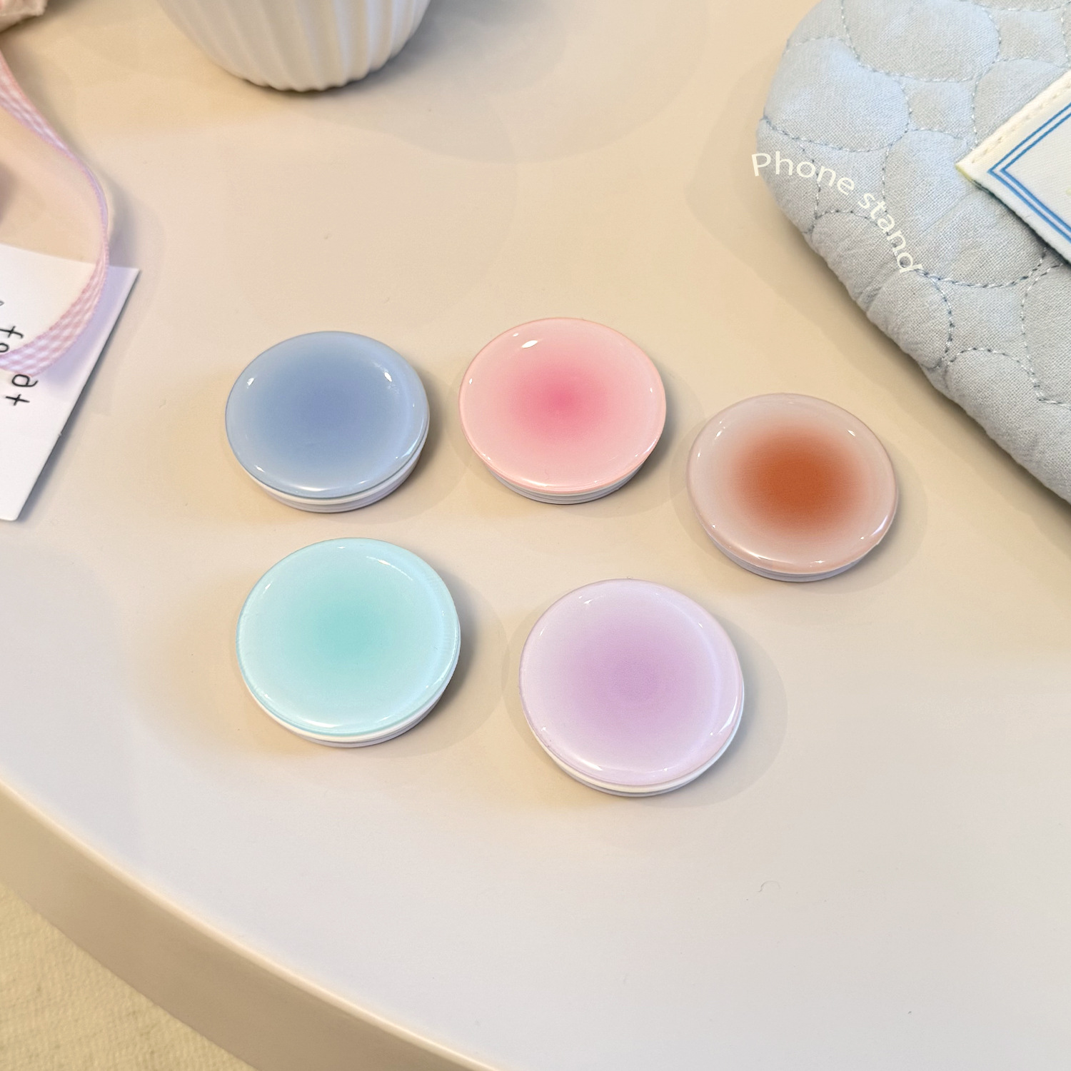 Ins Style Gradient Phone Grip  - огляд і ціна Phone Accessories For Girls