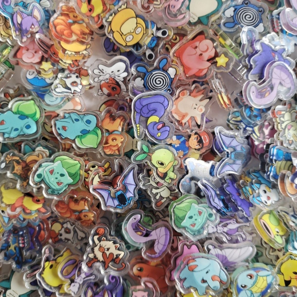 50PCS 3 Types Pocket Monsters  - огляд і ціна Phone Accessories Types
