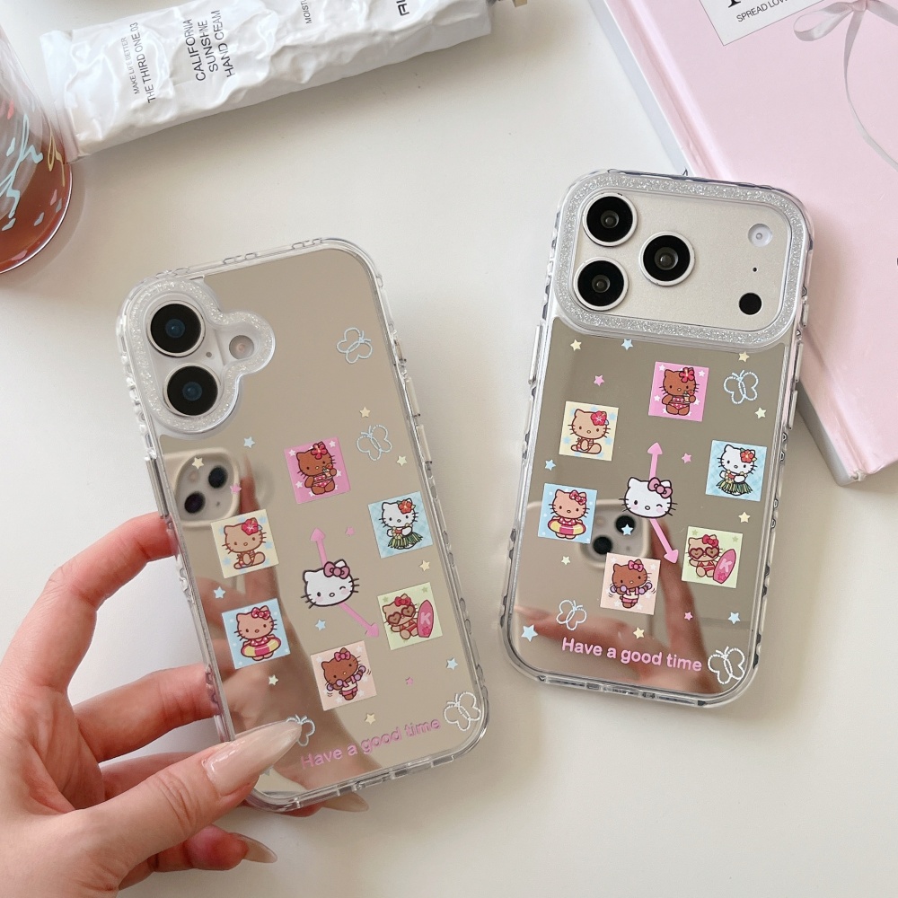 Cute Grid Cartoon Sanrio Hello - огляд і ціна Phone Accessories For Girls