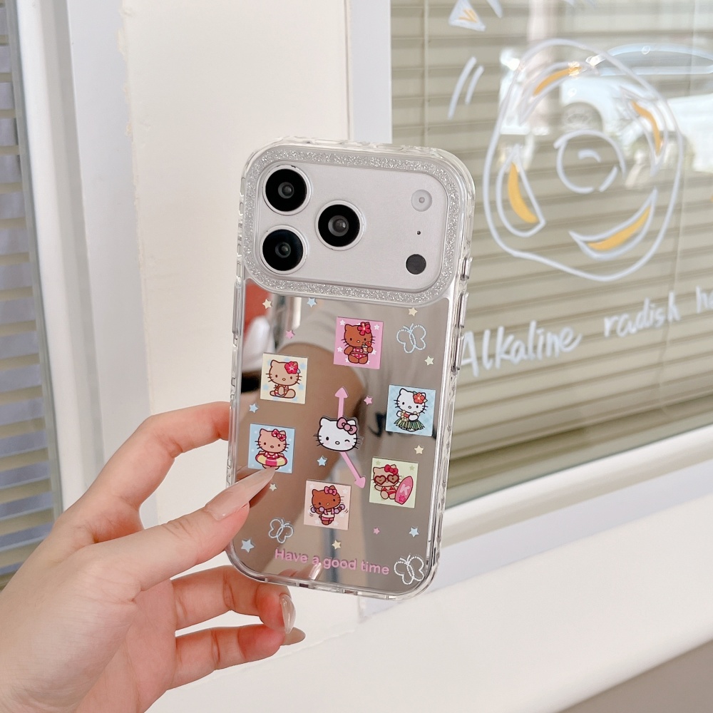 Cute Grid Cartoon Sanrio Hello - огляд і ціна Phone Accessories For Girls