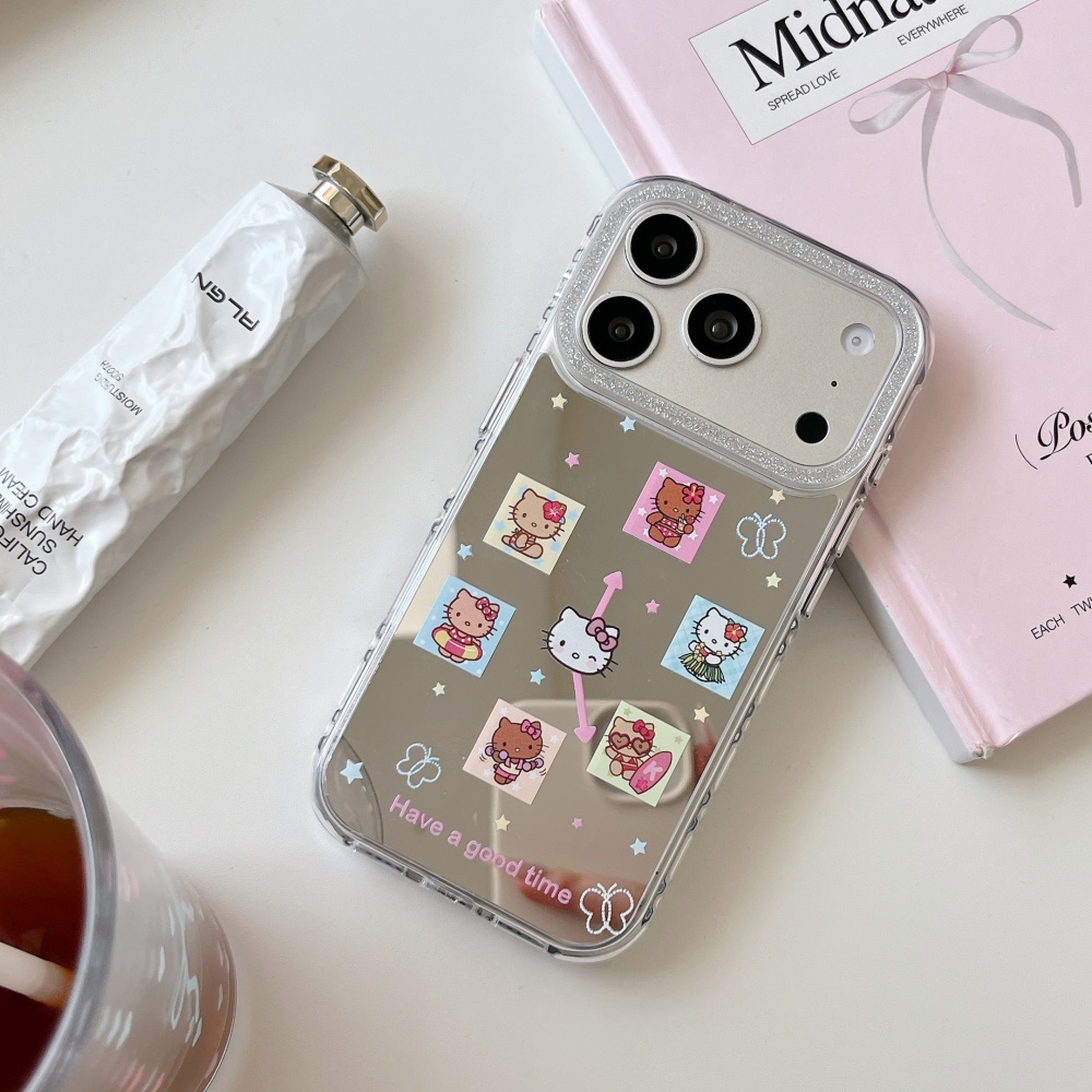 Cute Grid Cartoon Sanrio Hello - огляд і ціна Phone Accessories For Girls