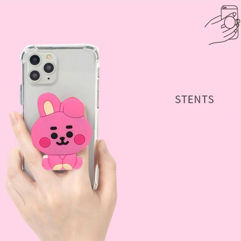 BT21cartoon cute silicone hand - огляд і ціна Phone Accessories Supplier