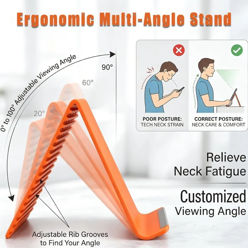 Flexible Cell Phone Holder Lap - огляд і ціна Desk Phone Stand