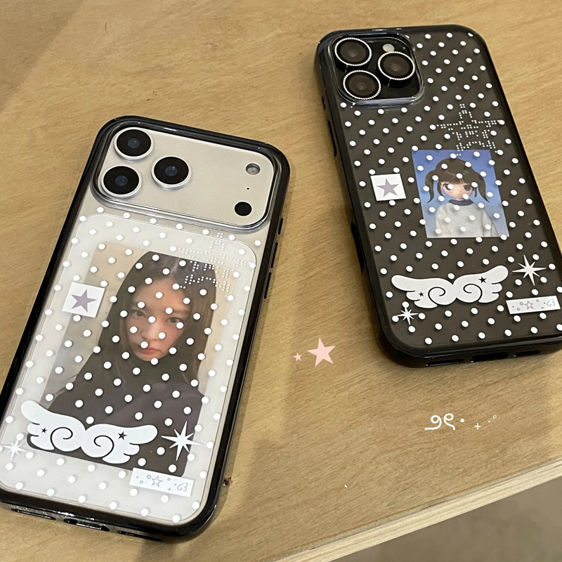 Ins Korean Girl Polka Dots Win - огляд і ціна Phone Accessories For Girls