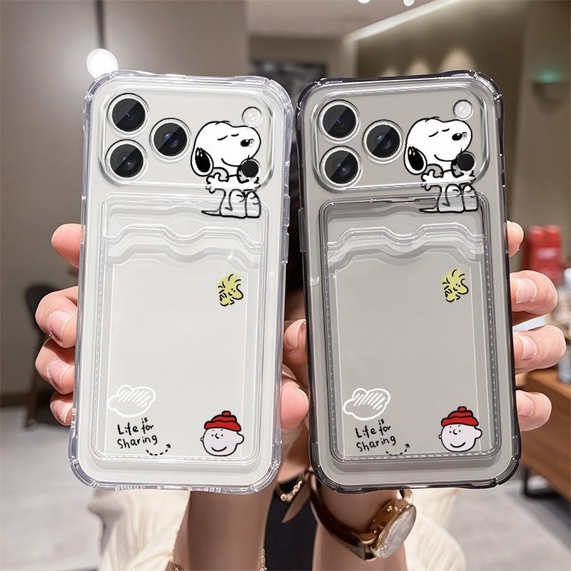 Anime Snoopy Soft Card Slot Po - огляд і ціна Phone Accessories Supplier