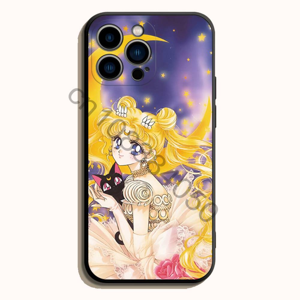 sailor M-moon Black Soft TPU P - огляд і ціна Phone Accessories Logo