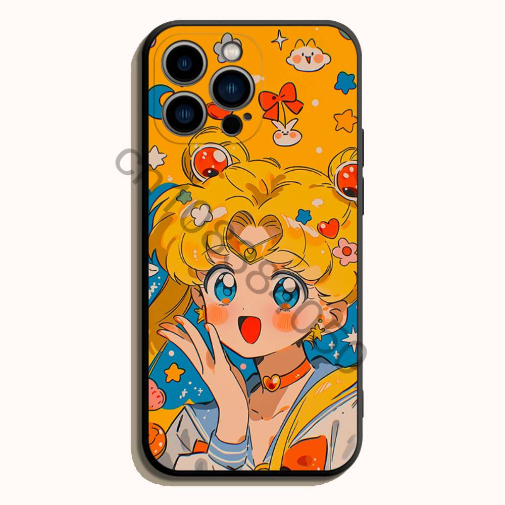 sailor M-moon Black Soft TPU P - огляд і ціна Phone Accessories Logo