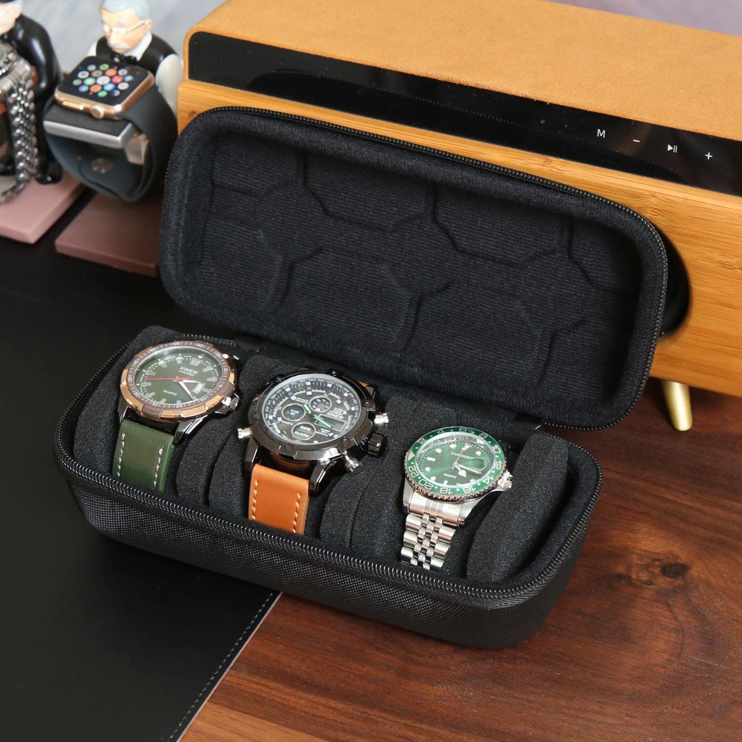 Watch Box Organizer For Men or - огляд і ціна Phone Accessories For Travel