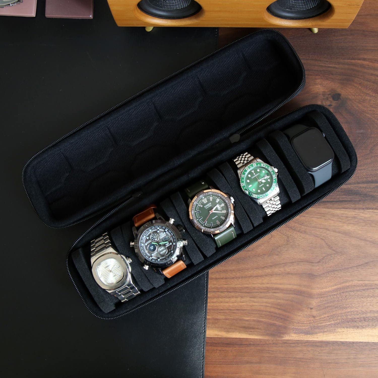 Watch Box Organizer For Men or - огляд і ціна Phone Accessories For Travel