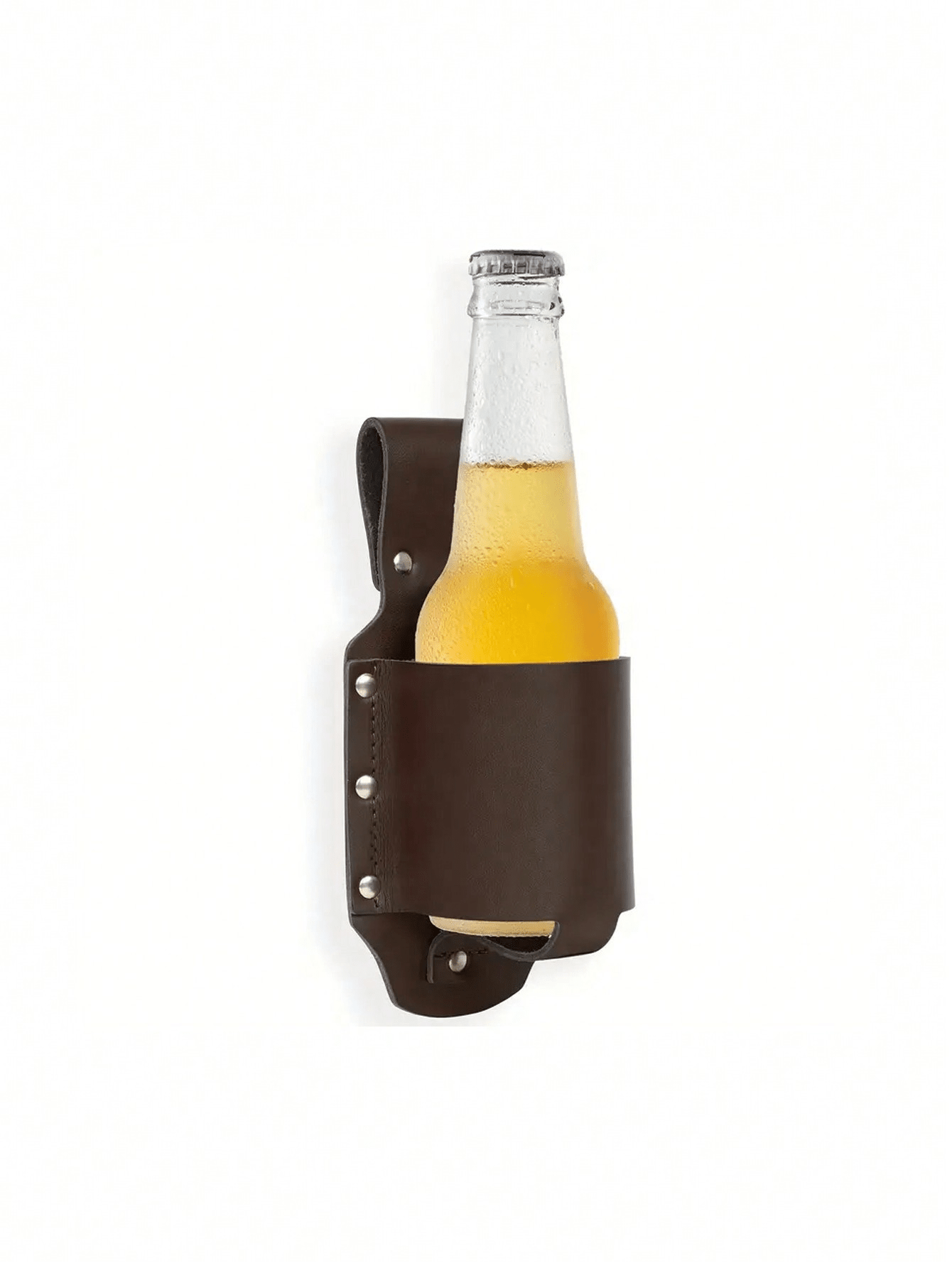 1pc Classic PU Leather Bottle  - огляд і ціна Phone Accessories For Travel
