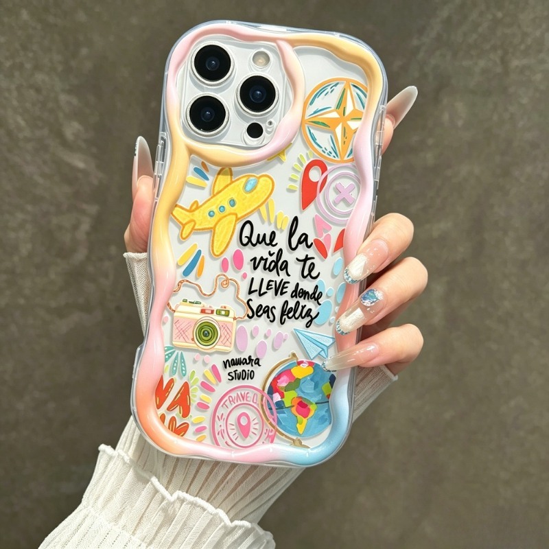 Graffiti Travel Airplane Patte - огляд і ціна Phone Accessories For Travel