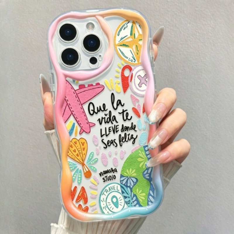 Graffiti Travel Airplane Patte - огляд і ціна Phone Accessories For Travel