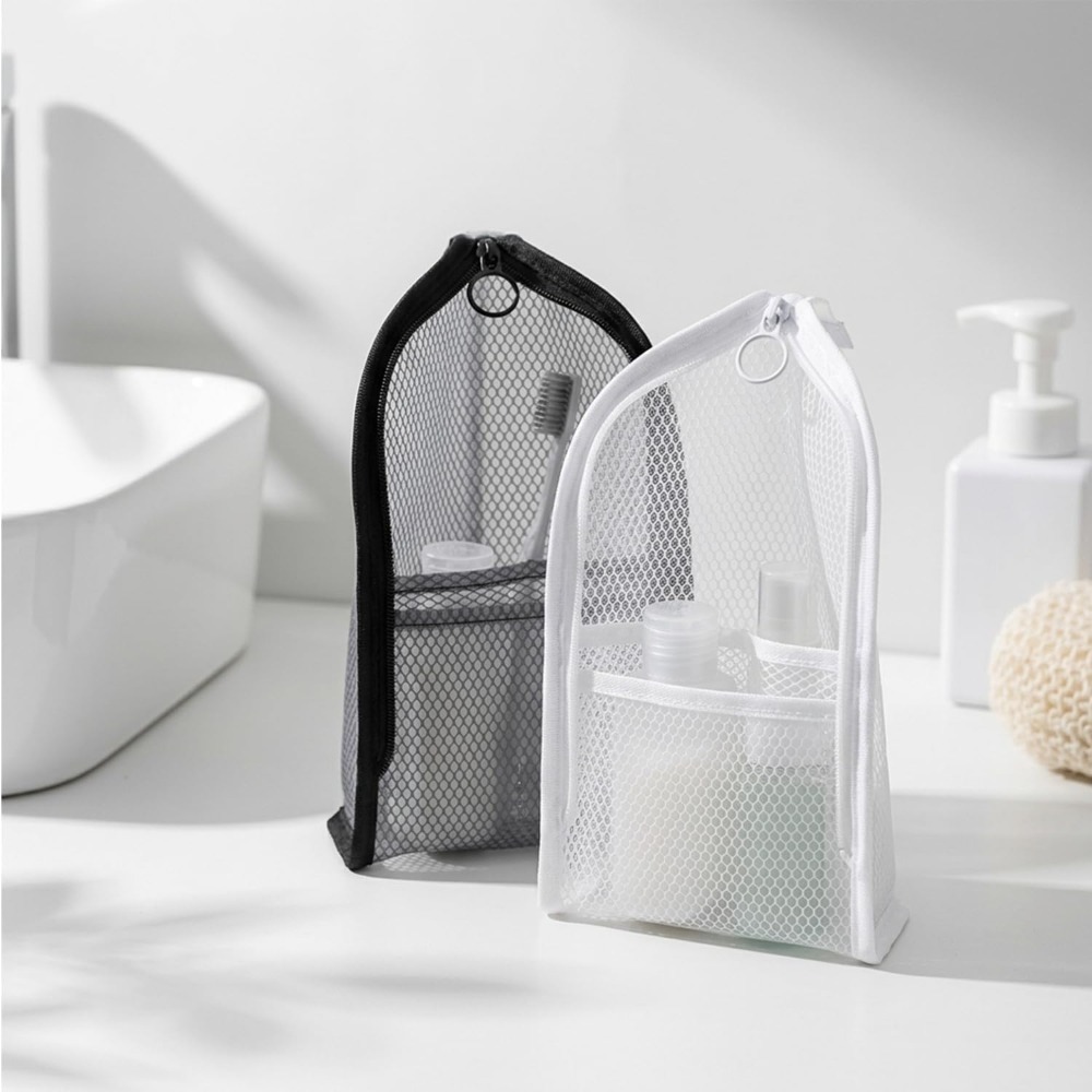 Mesh Toiletry Bag Breathable Q - огляд і ціна Phone Accessories For Travel