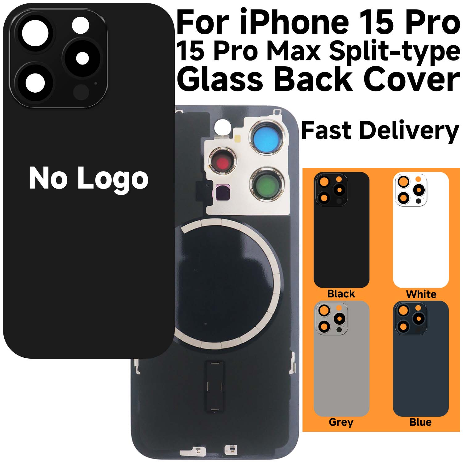 For iPhone 15 Pro/15 Pro Max S - огляд і ціна Phone Accessories Logo