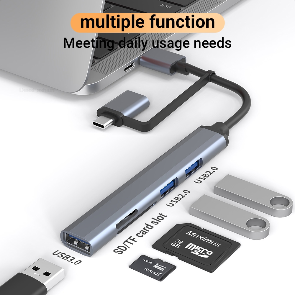 4 in 1 USB 3.0 HUB Adapter Typ - огляд і ціна Phone Accessories Distributor