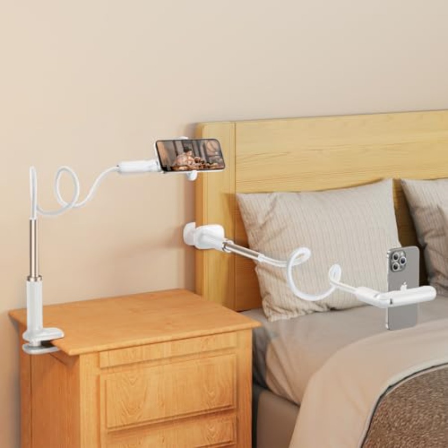 Gooseneck Phone Holder for Bed - огляд і ціна Desk Phone Stand