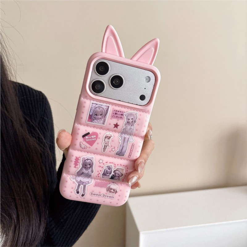 Japanese Y2K Cute Bunny Ear Ph - огляд і ціна Phone Accessories For Girls